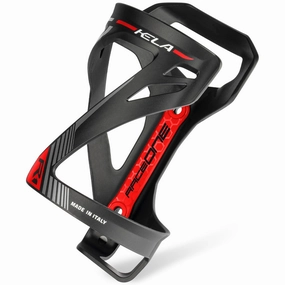 RaceOne Kela bottle cage - Black red
