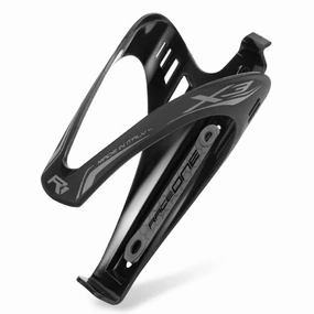 RaceOne X3 Rubber bottle cage - Black grey