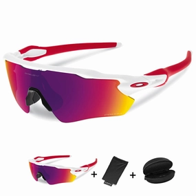 Radar EV Path Oakley Sunglasses - Polished White Prizm Road