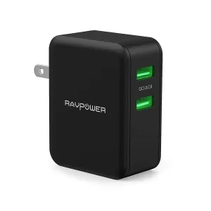 Ravpower Rp-Pc006 30W Quick Charge Dual Usb Plug Clearance Sale Now