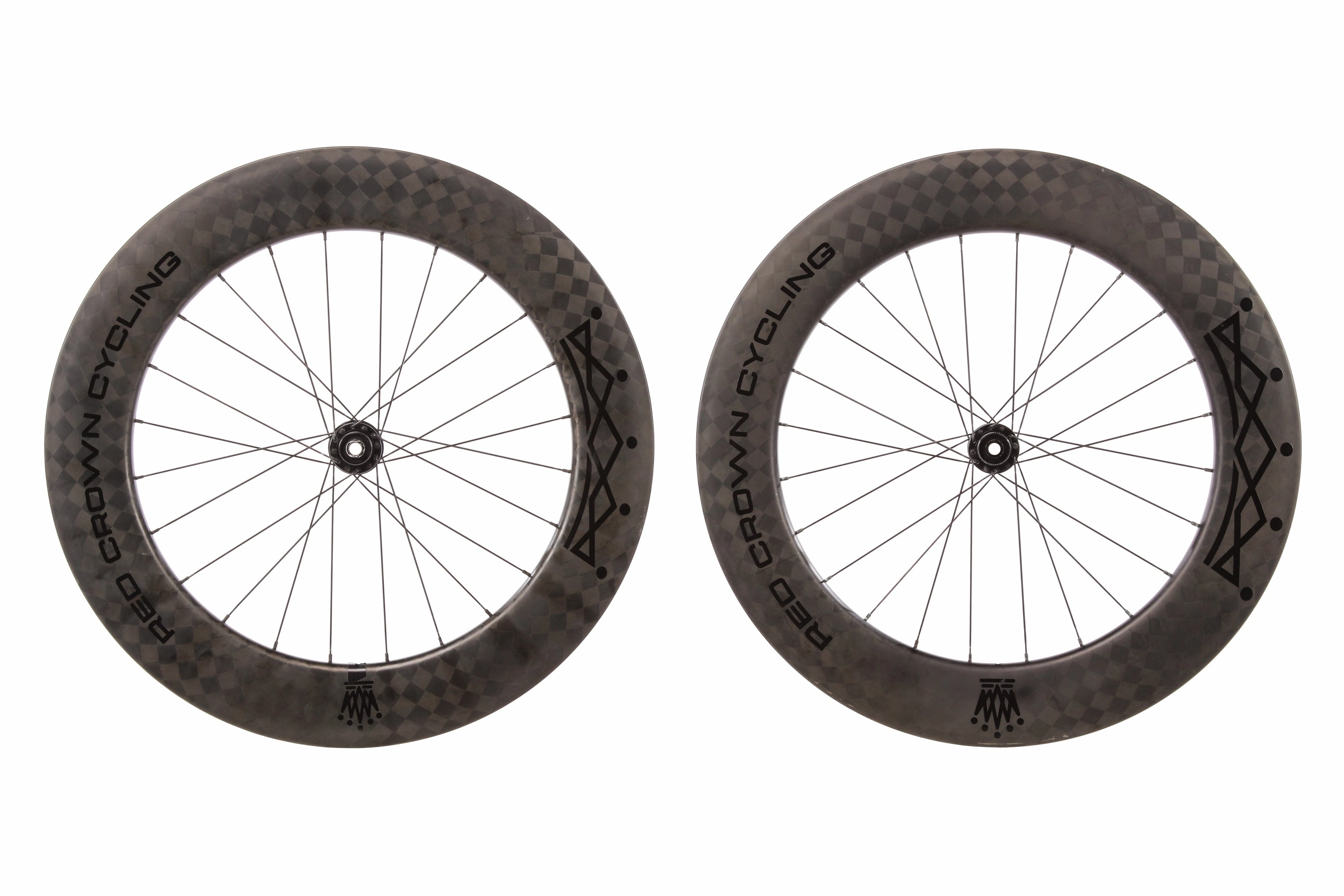 Red Crown Cycling Beryl 88mm Carbon Tubeless 700c Wheelset