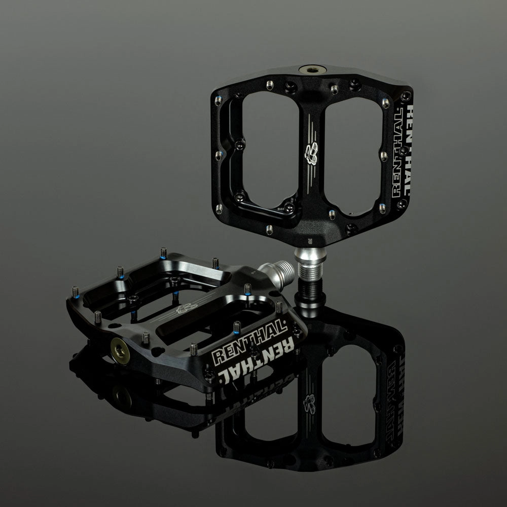 Renthal Revo-F Flat Pedals - Black