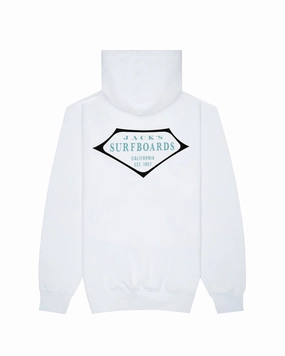 Retro Lam Classic Pullover Hoodie - White Steal the Deal Now Weekend Sale Special
