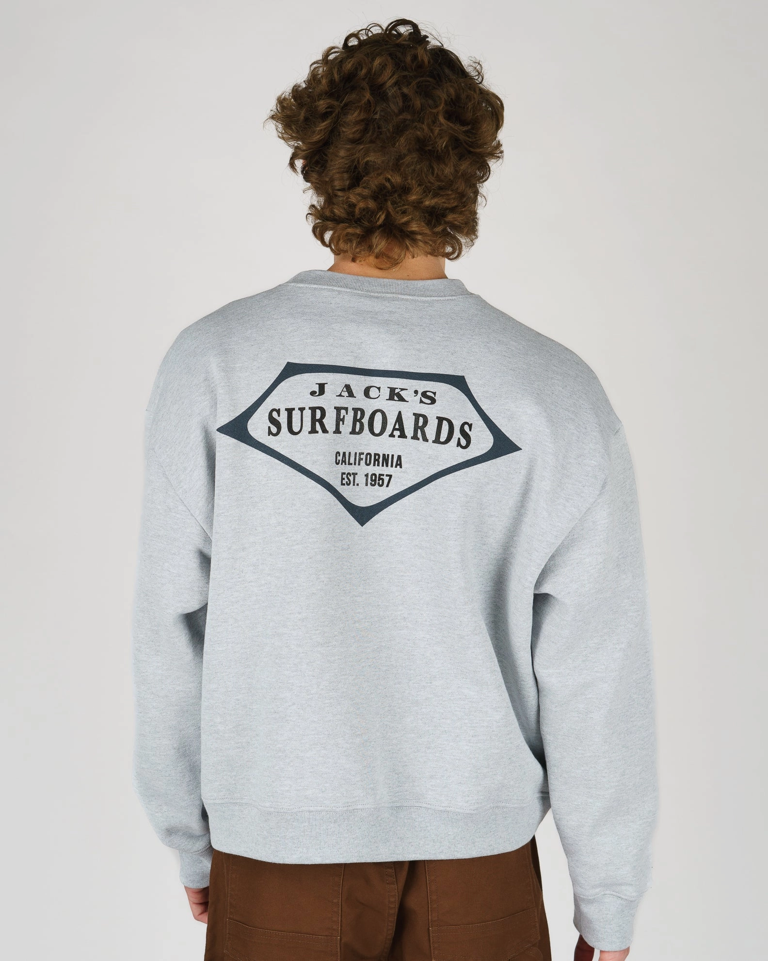 Big Savings Today Price Drop Today Retro Lam Heavyweight Crewneck - Grey