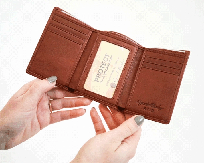 Rfid Trifold Wallet Flash Sale Now
