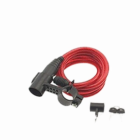 RMS 1500 Padlock - Red fluo