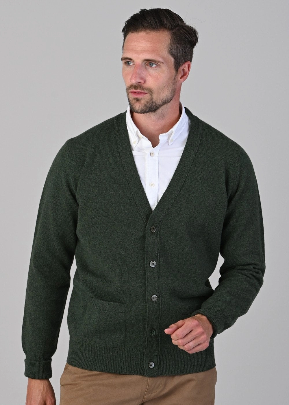 Steal the Deal Now Daily Deal Frenzy Rob 2 Ply Lambswool Cardigan