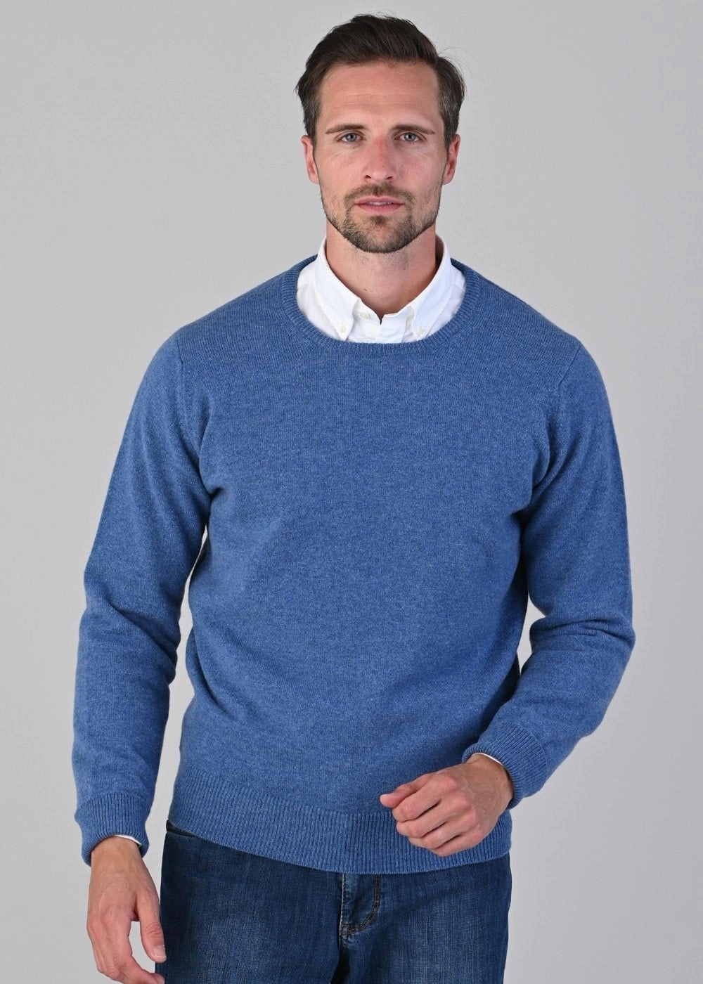 Big Savings Today Hot Pick of the Day Rob 2 Ply Lambswool Crew Neck