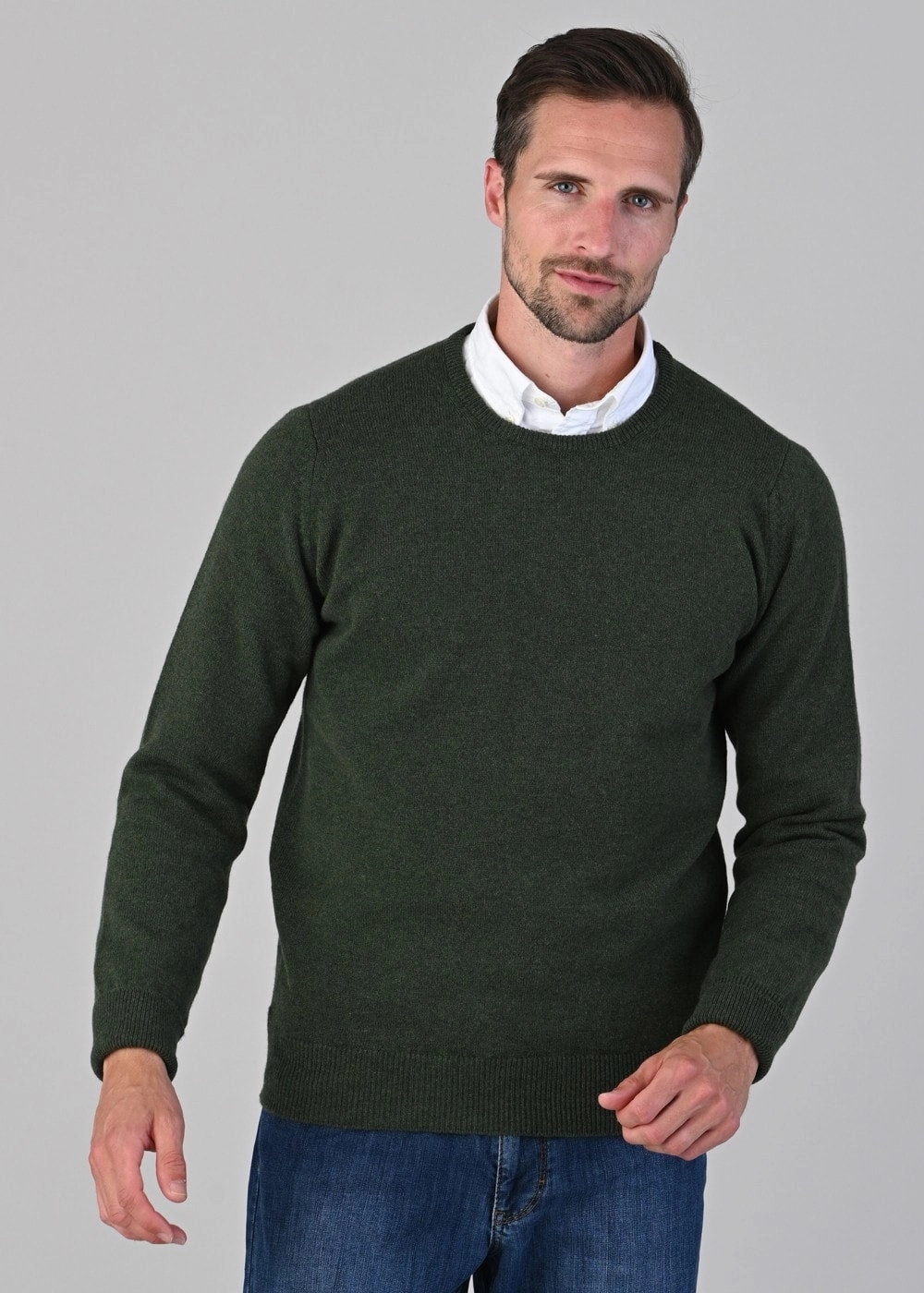 Shop Hot Picks Rob 2 Ply Lambswool Crew Neck