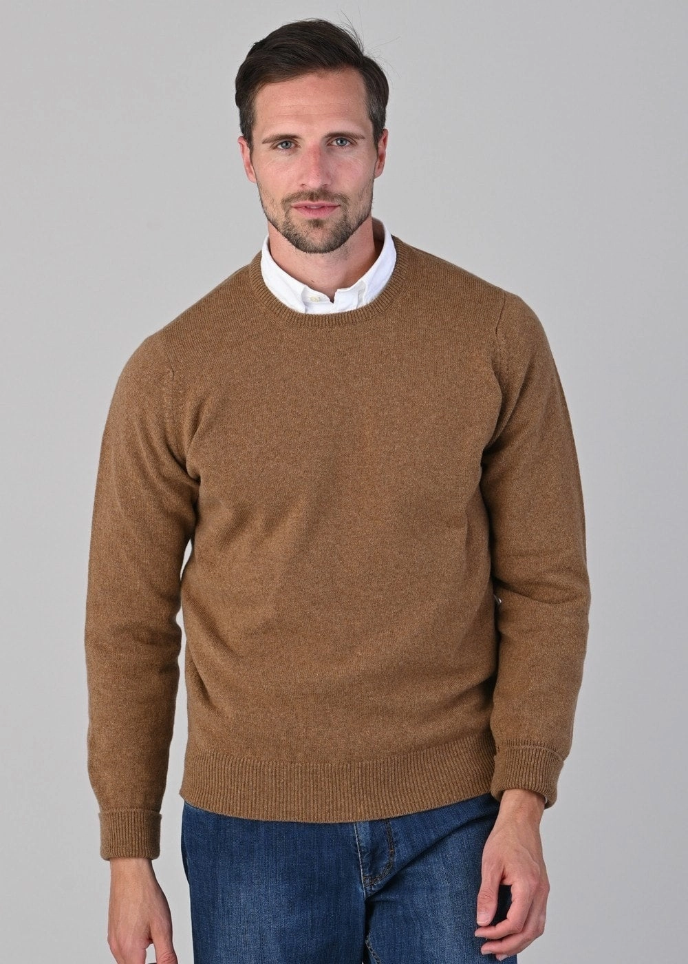 Rob 2 Ply Lambswool Crew Neck Daily Special Offer