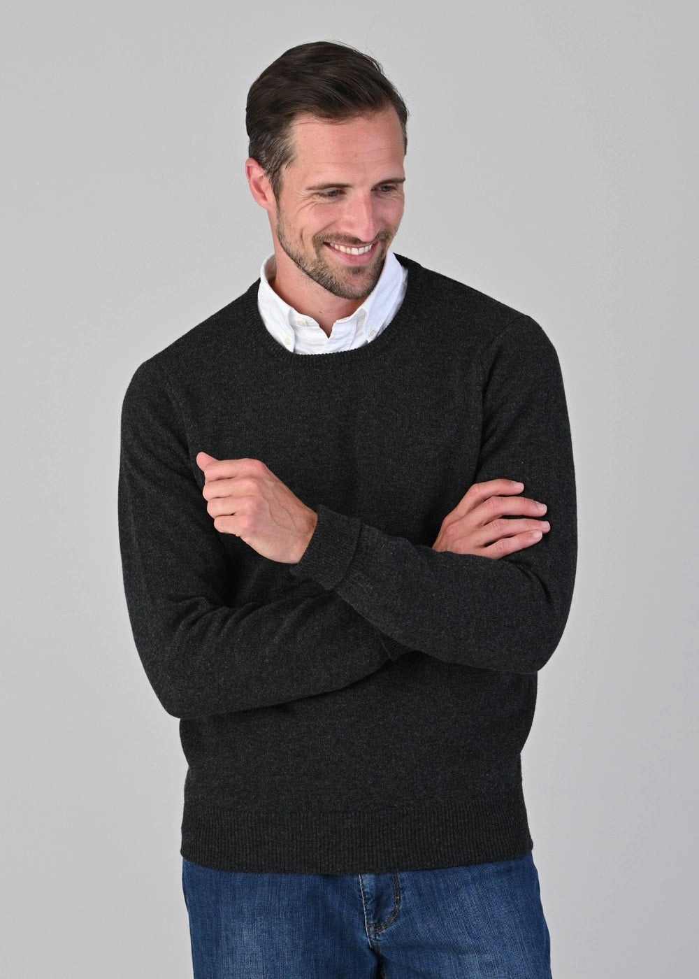 Rob 2 Ply Lambswool Crew Neck Todays Hot Savings Today Only Offer