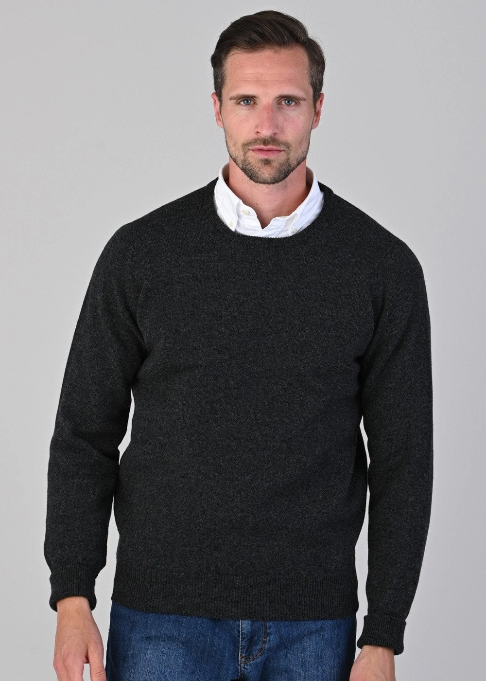Limited Time Hot Deal Rob 2 Ply Lambswool Crew Neck