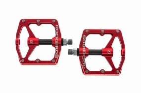 Rockbros Hollow Bearing Pedals Platform Red