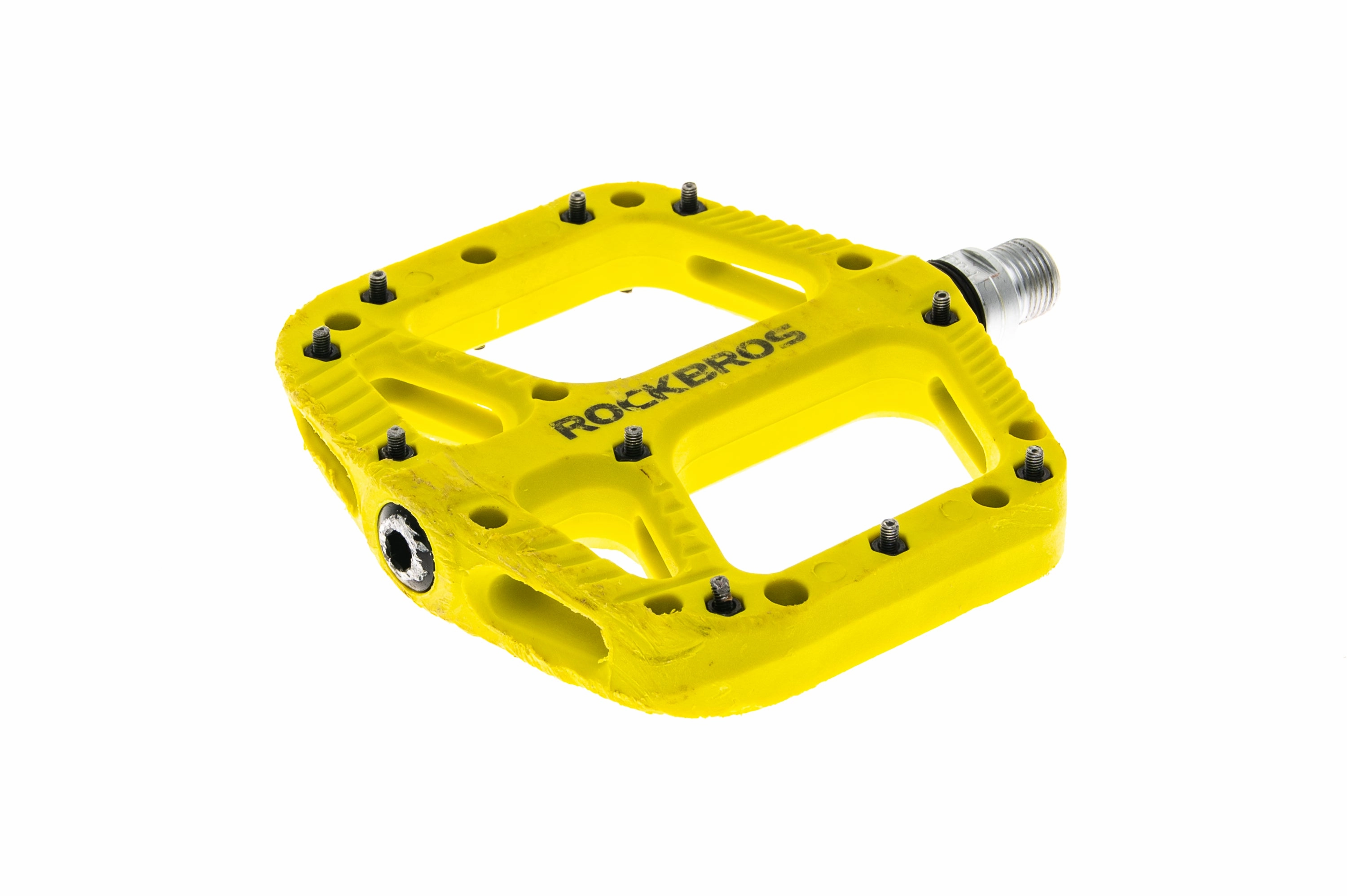 Rockbros Platform Bearing Wide Nylon Pedals Platform Yellow