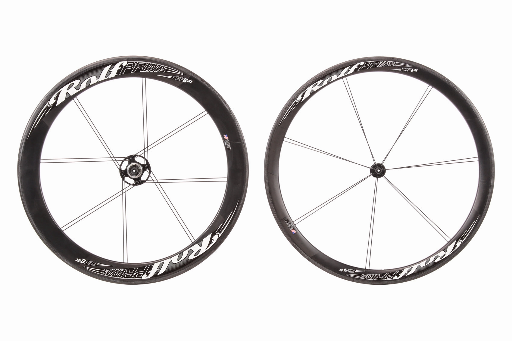 Rolf Prima TDF 4 SL / TDF 6 SL Carbon Tubular 700c Wheelset