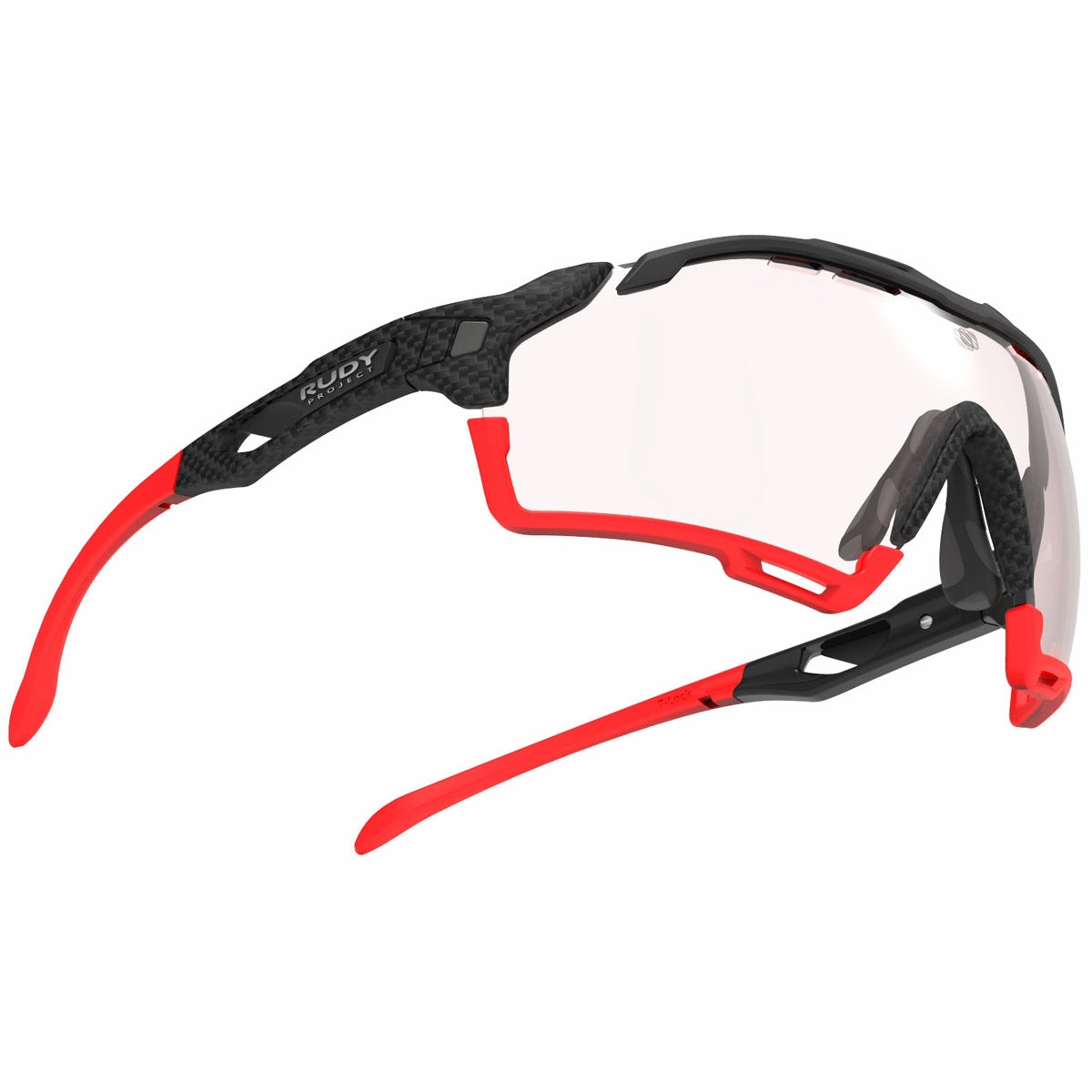Rudy Cutline sunglasses - Carbonium - Impactx Photochromic 2 Red