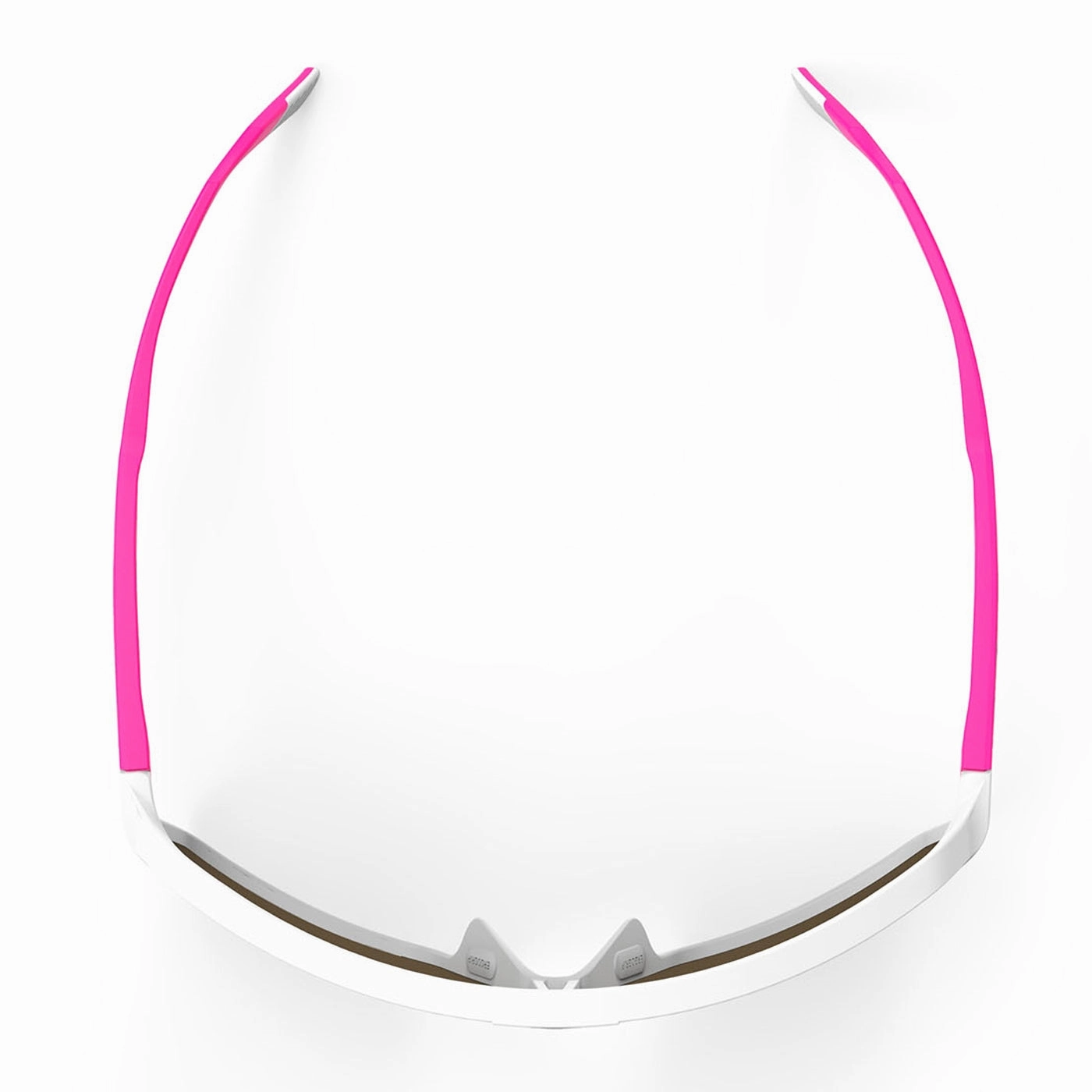 Rudy Spinshield sunglasses - White Pink Fluo Multilaser Red
