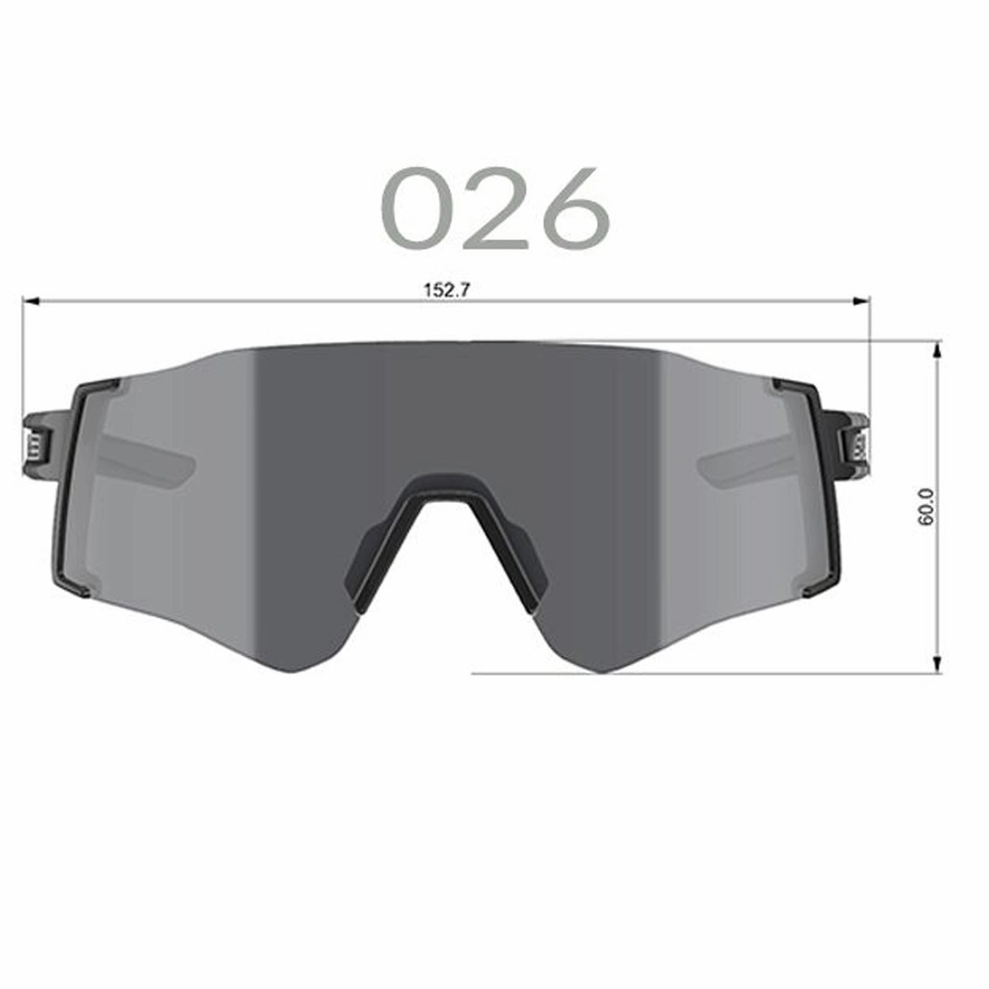 Salice 026 RW sunglasses - White naranja