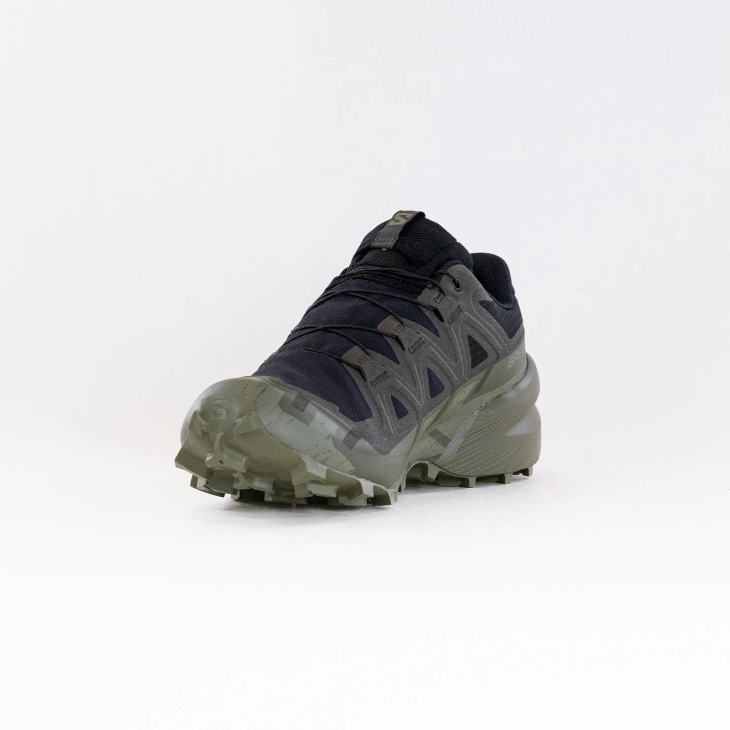 Salomon Speedcross 6 Gtx (Men'S) - Black/Peat/Green Big Hot Sale Hot Pick Deal