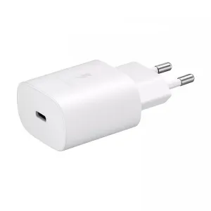Flash Deal Today Samsung 25W Pd Adapter (Usb-C) (Without Cable) Eu Plug - White