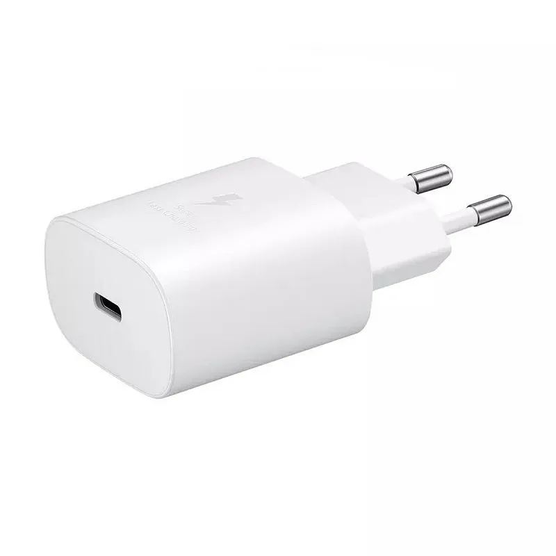 Flash Deal Today Samsung 25W Pd Adapter (Usb-C) (Without Cable) Eu Plug - White