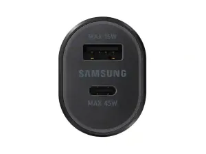 Special Price Today Samsung 45W Dual Car Charger - Black
