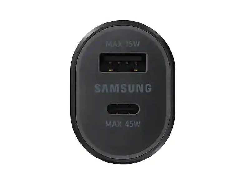 Special Price Today Samsung 45W Dual Car Charger - Black