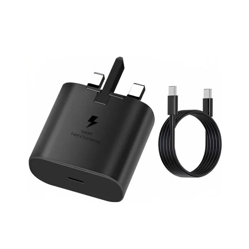 Hot Clearance Now MustHave Deal Samsung 45W Travel Adapter 3 Pin With Cable 1.8M New Version