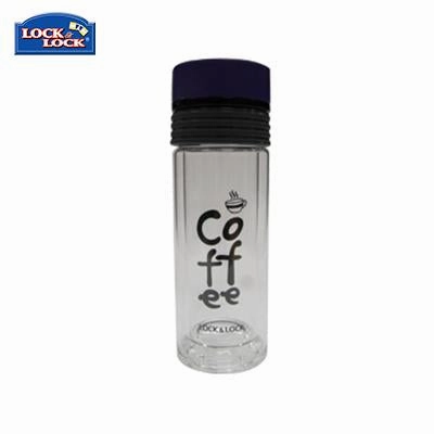 Grab Your Hot Pick Lock & Lock Double Wall Glass Water Bottle 330Ml