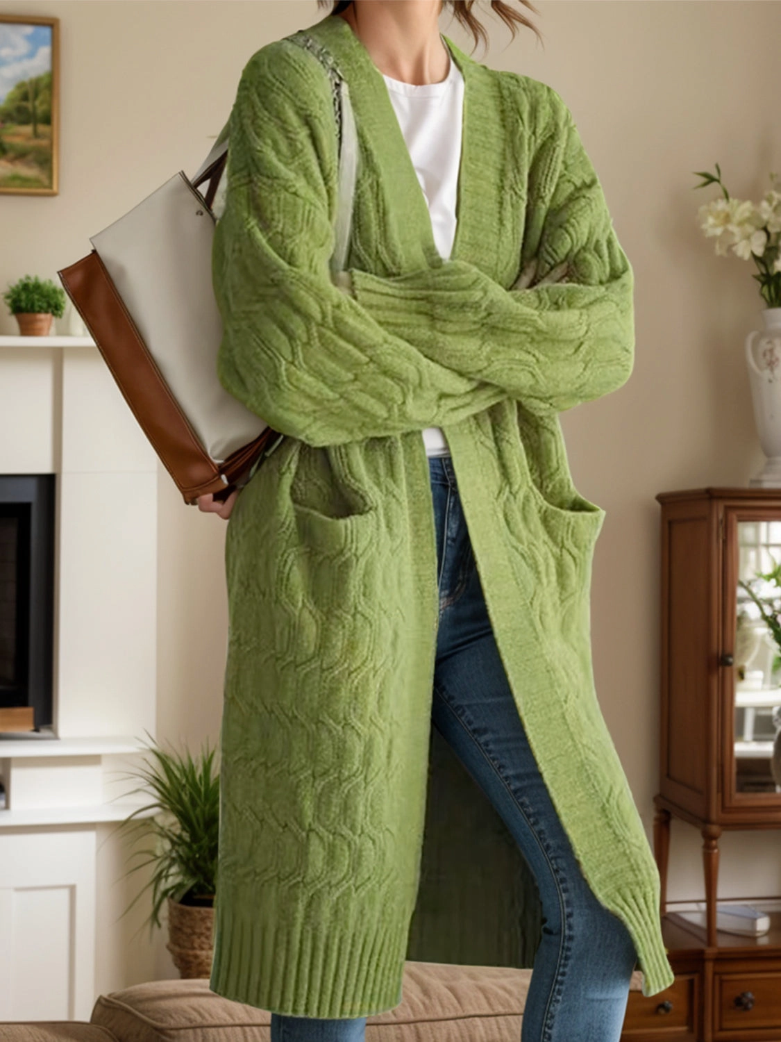 Open Front Long Sleeve Cardigan Clearance Savings Now Trending Hot Picks