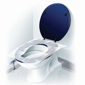 Clearance Alert Now Travel Blue Toilet Seat Cover