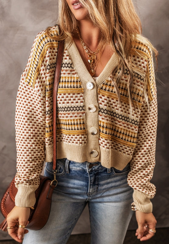 New Arrival Discount Clearance Alert Now Button Down Long Sleeve Cardigan