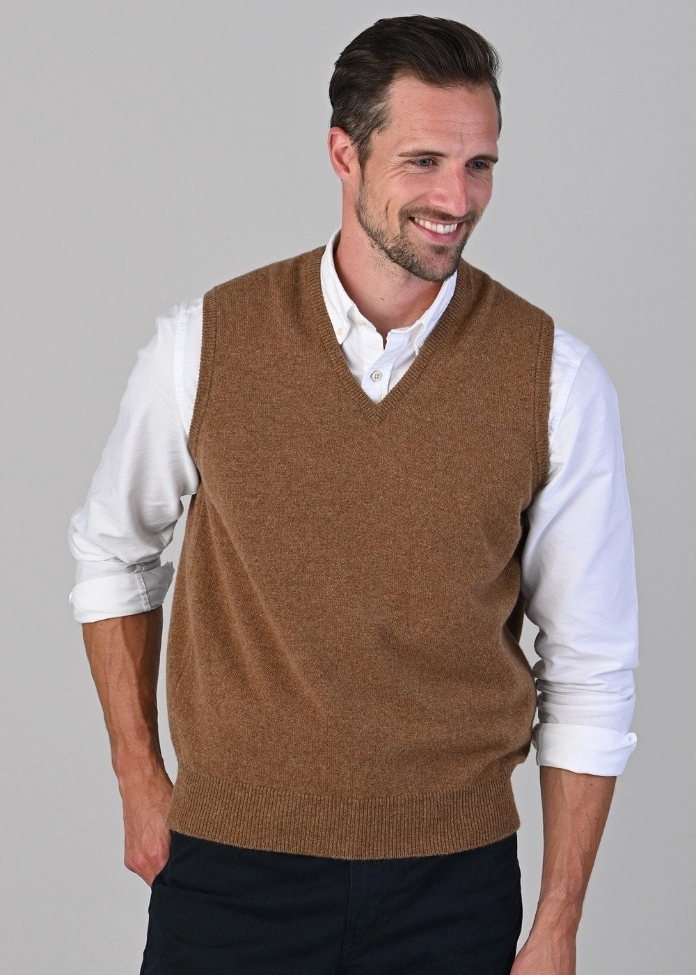 Leven 2 Ply Lambswool Slipover Mega Discount Event