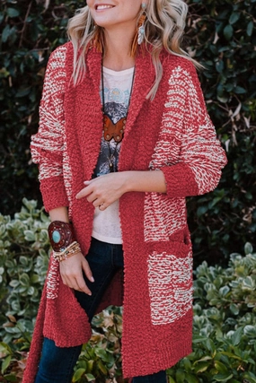 Contrast Trim Open Front Longline Cardigan Dont Miss This Steal Hot Clearance Now