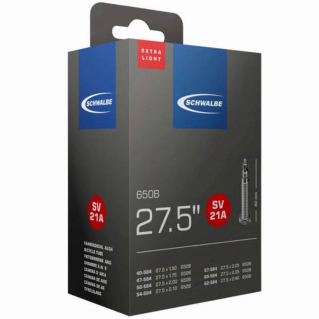 Schwalbe SV21A 27.5x1.50/2.40 inner tube - Presta 40 mm