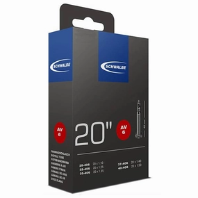 Schwalbe SV6 20x1.10/1.50 inner tube - Presta 40 mm