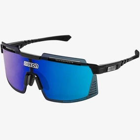 Scicon Aeroscope sunglasses - Black Multimirror blue