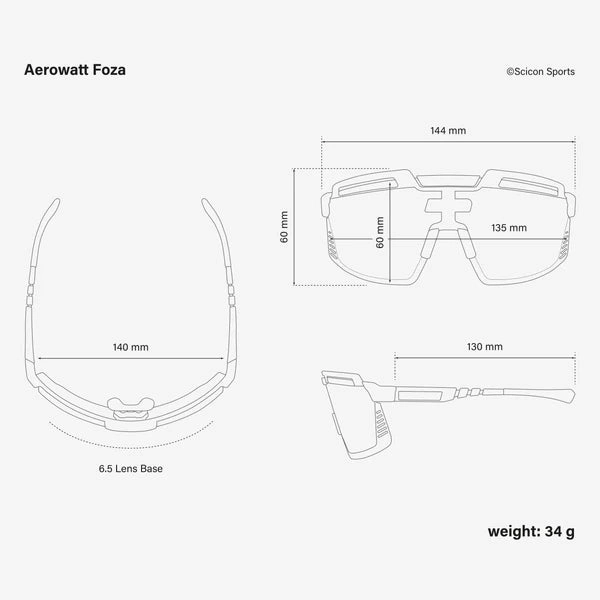 Scicon Aeroscope sunglasses - Black Multimirror silver