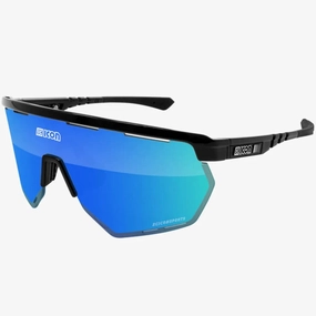 Scicon Aerowing sunglasses - Black multimirror blue