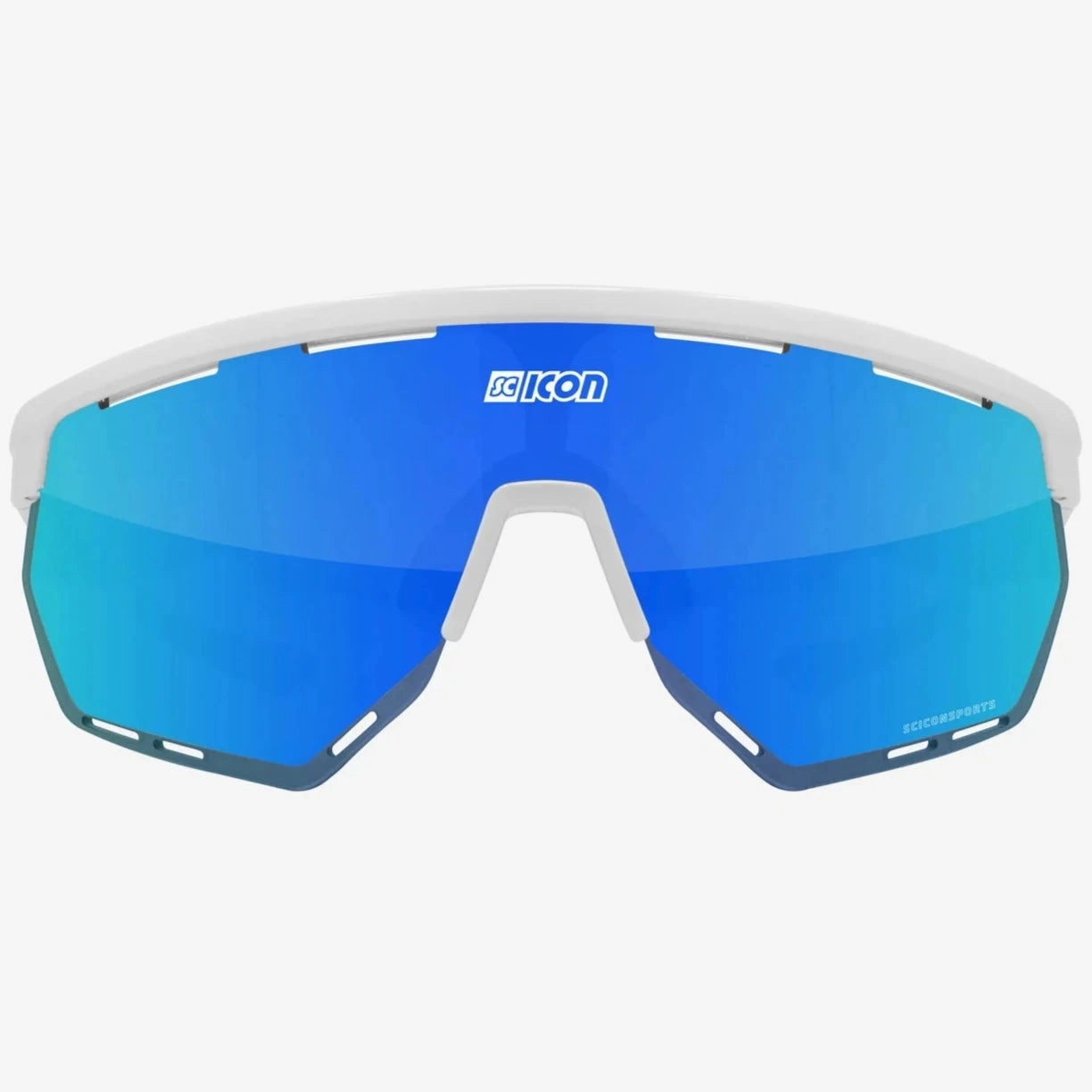 Scicon Aerowing sunglasses - White multimirror blue