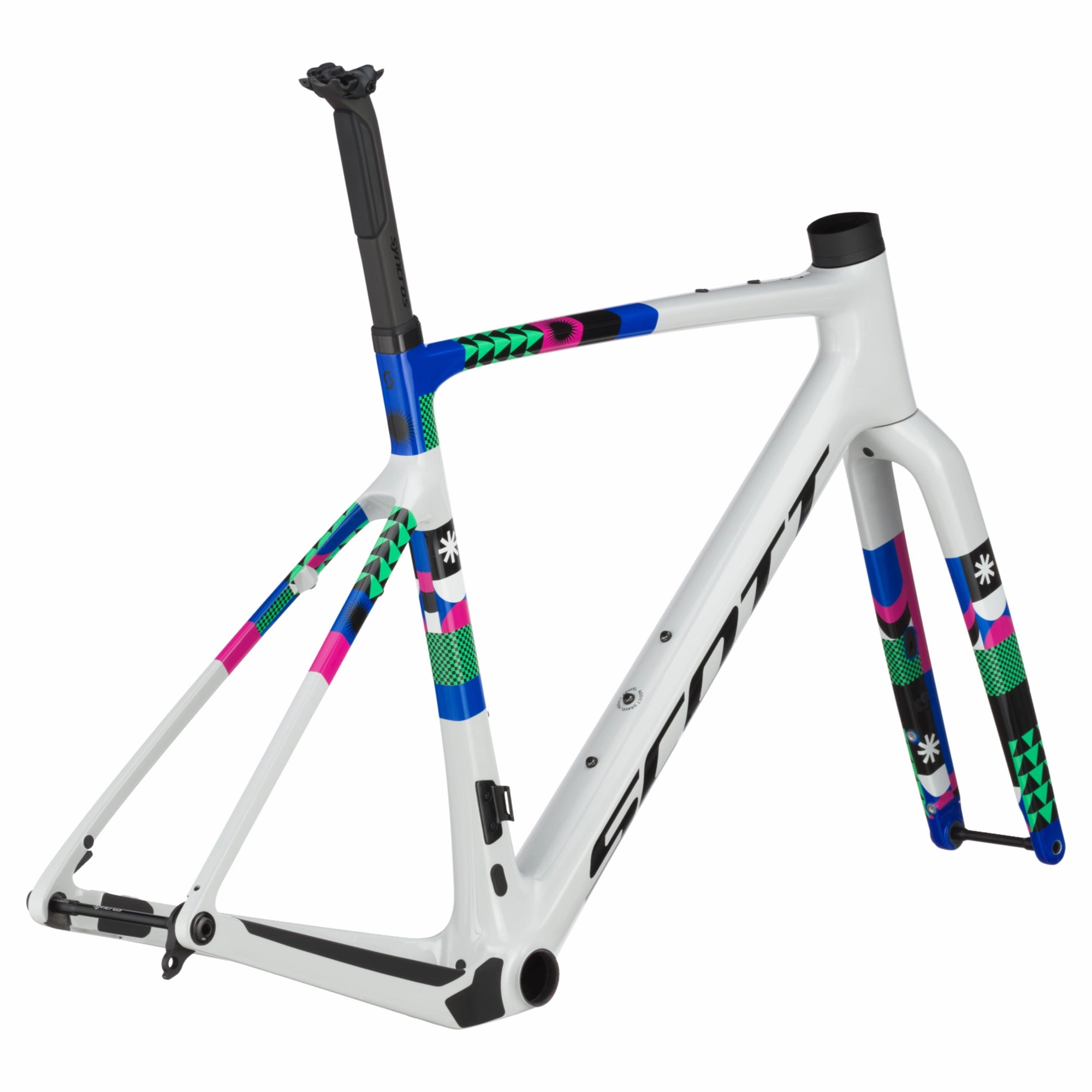 SCOTT Addict Gravel HMX frameset - Grey