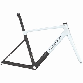 SCOTT Addict RC Pro frameset - White black