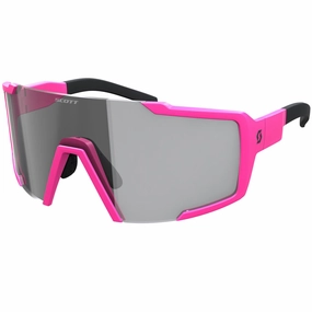 Scott Shield Compact Light Sensitive Glasses - Pink 