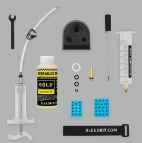 SHIM. WRKSHP BLEED KIT MTB/RD 2012  W GLD FLUID