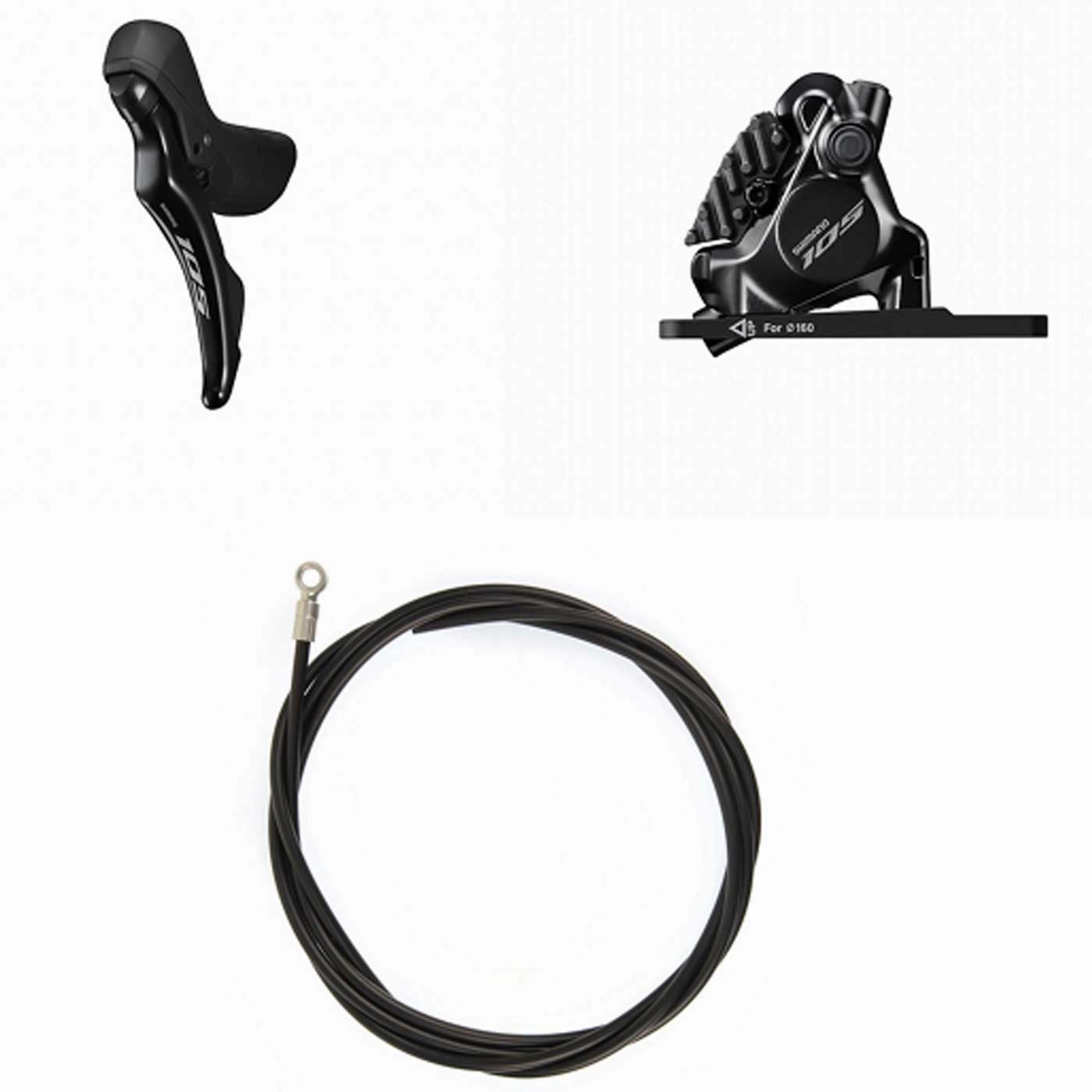 SHIMANO 105 BRR7170KT   STR7120ST Hydraulic Disc Brake Kit - Front