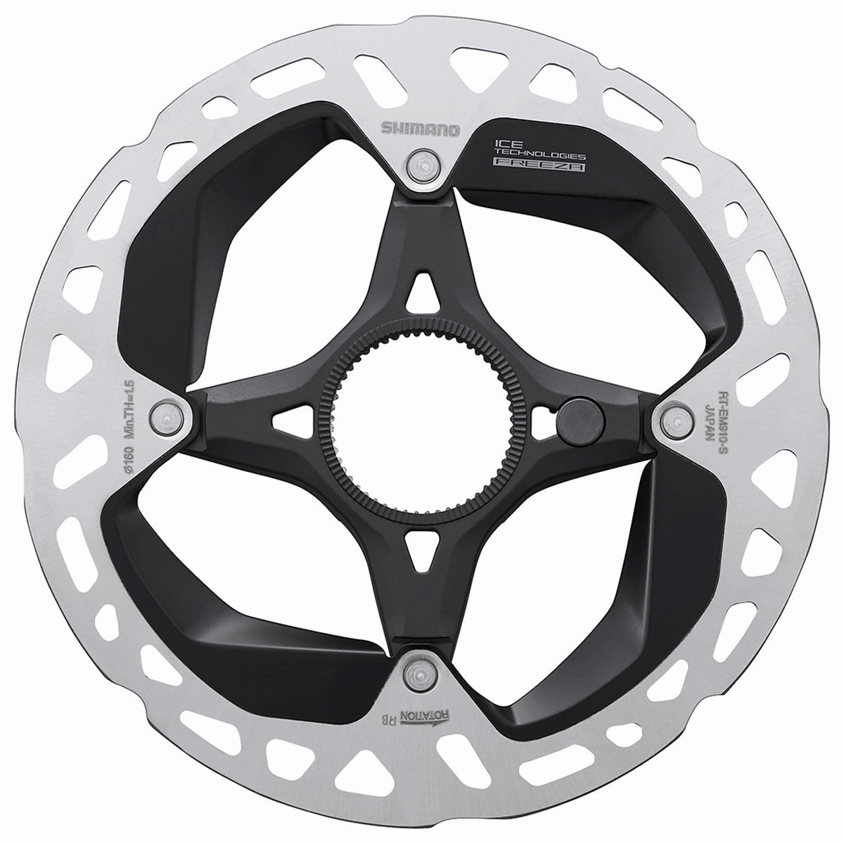 Shimano Center Lock RT-EM910 Ice-Tech Freeza disc - 160mm