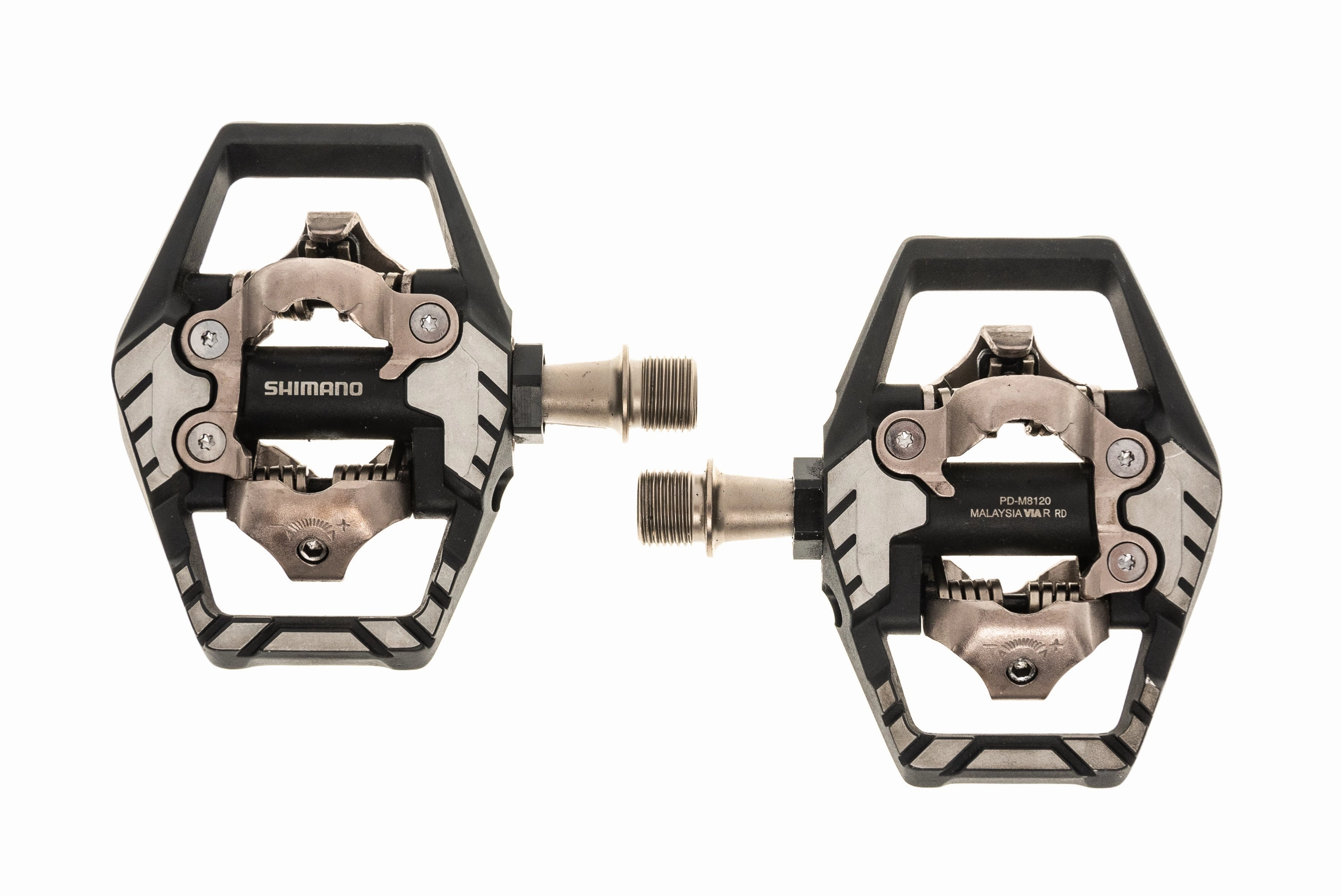 Shimano Deore XT PD-M8120 Pedals Clipless Black/Silver