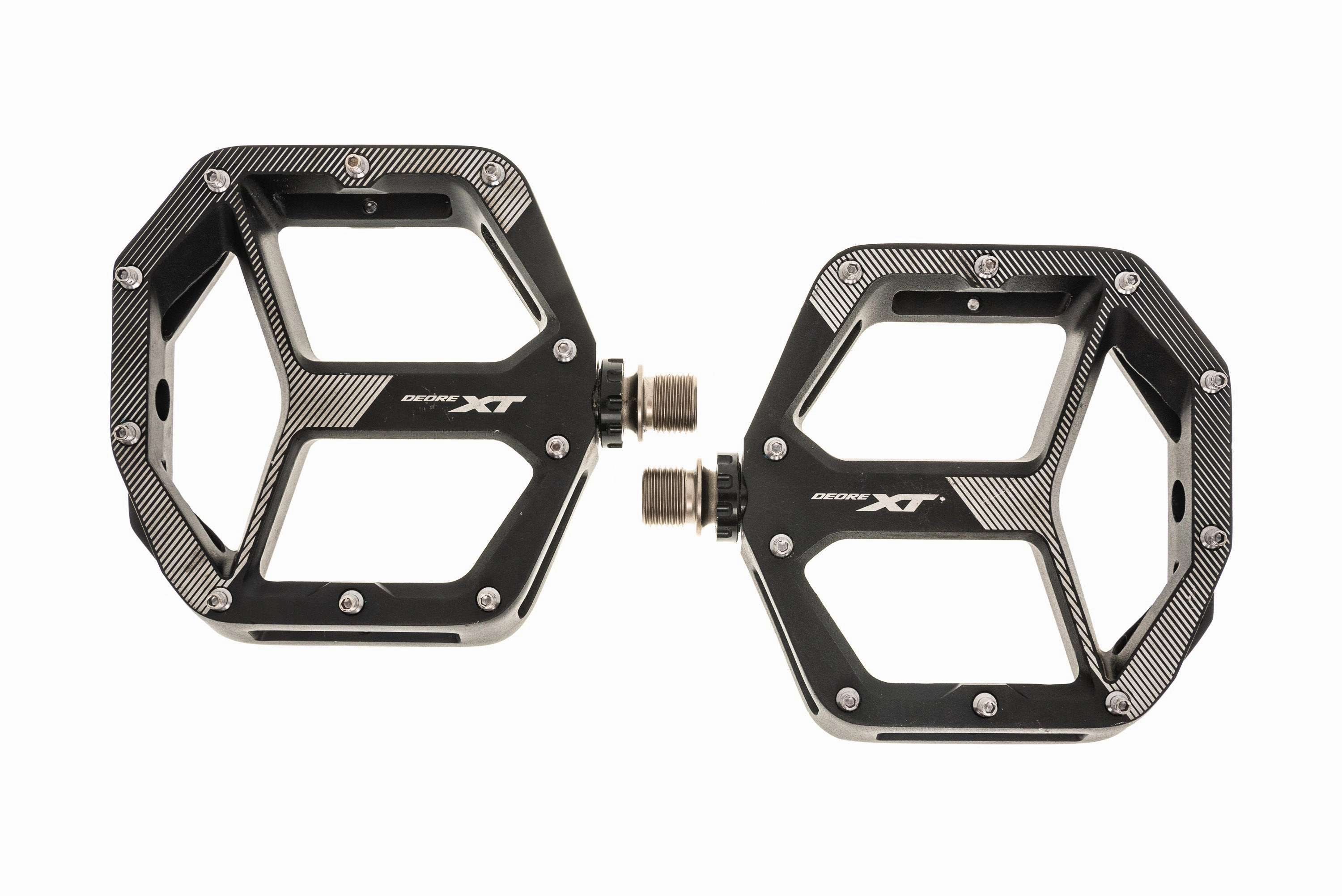 Shimano Deore XT PD-M8140ML Pedals Platform Black/Silver