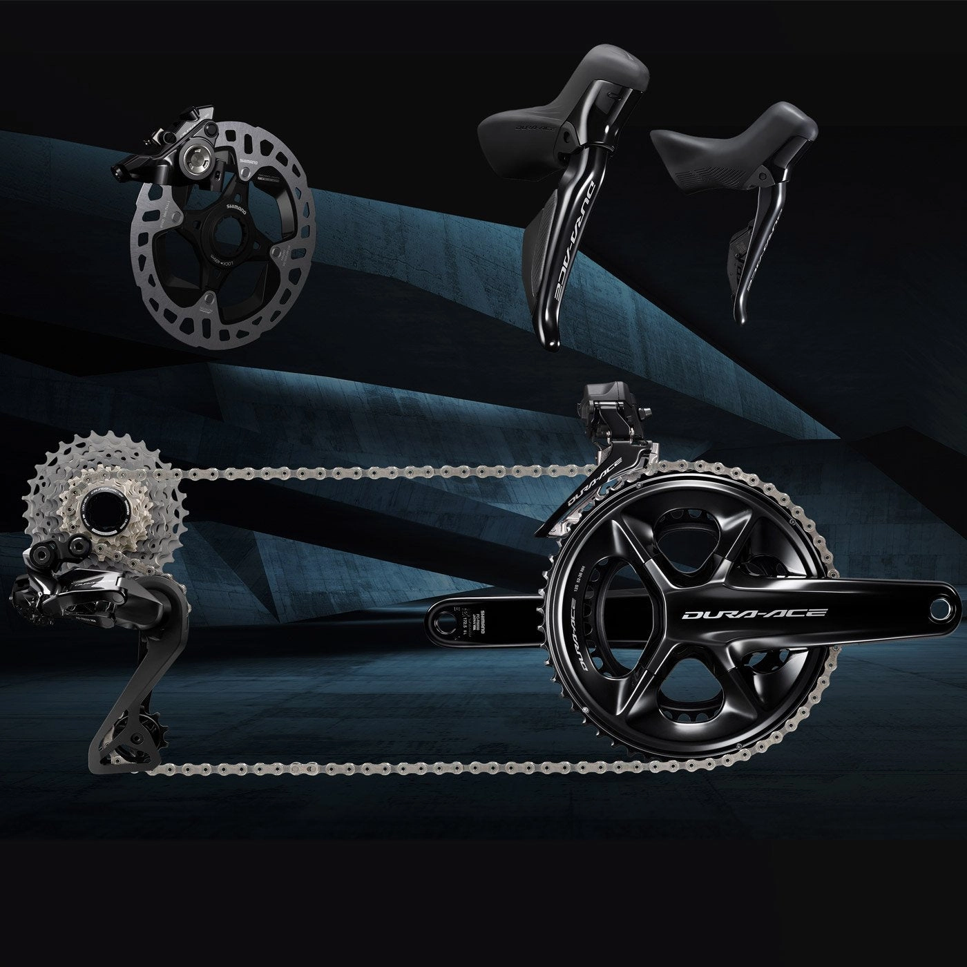 Shimano Dura-Ace Di2 R9270 12V groupset - 50/34 D