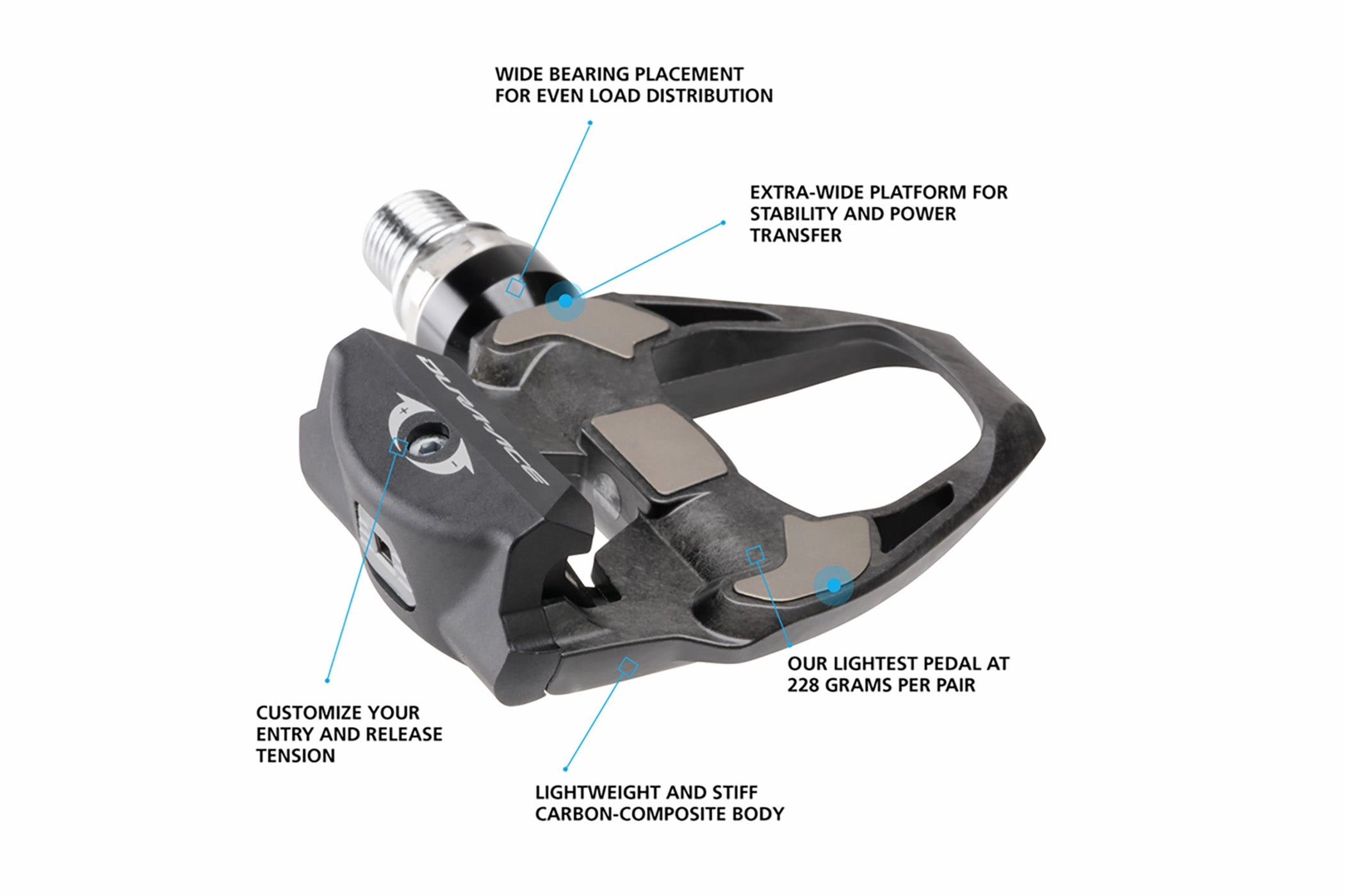Shimano Dura-Ace PD-R9100 Clipless Pedals